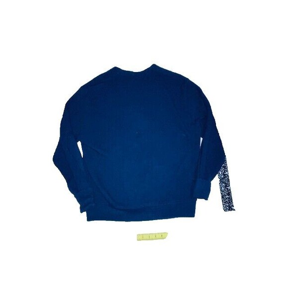 Vintage IZOD Lacoste Cardigan Sweater Mens Size XL Blue Crocodile Logo USA Made - Picture 6 of 12